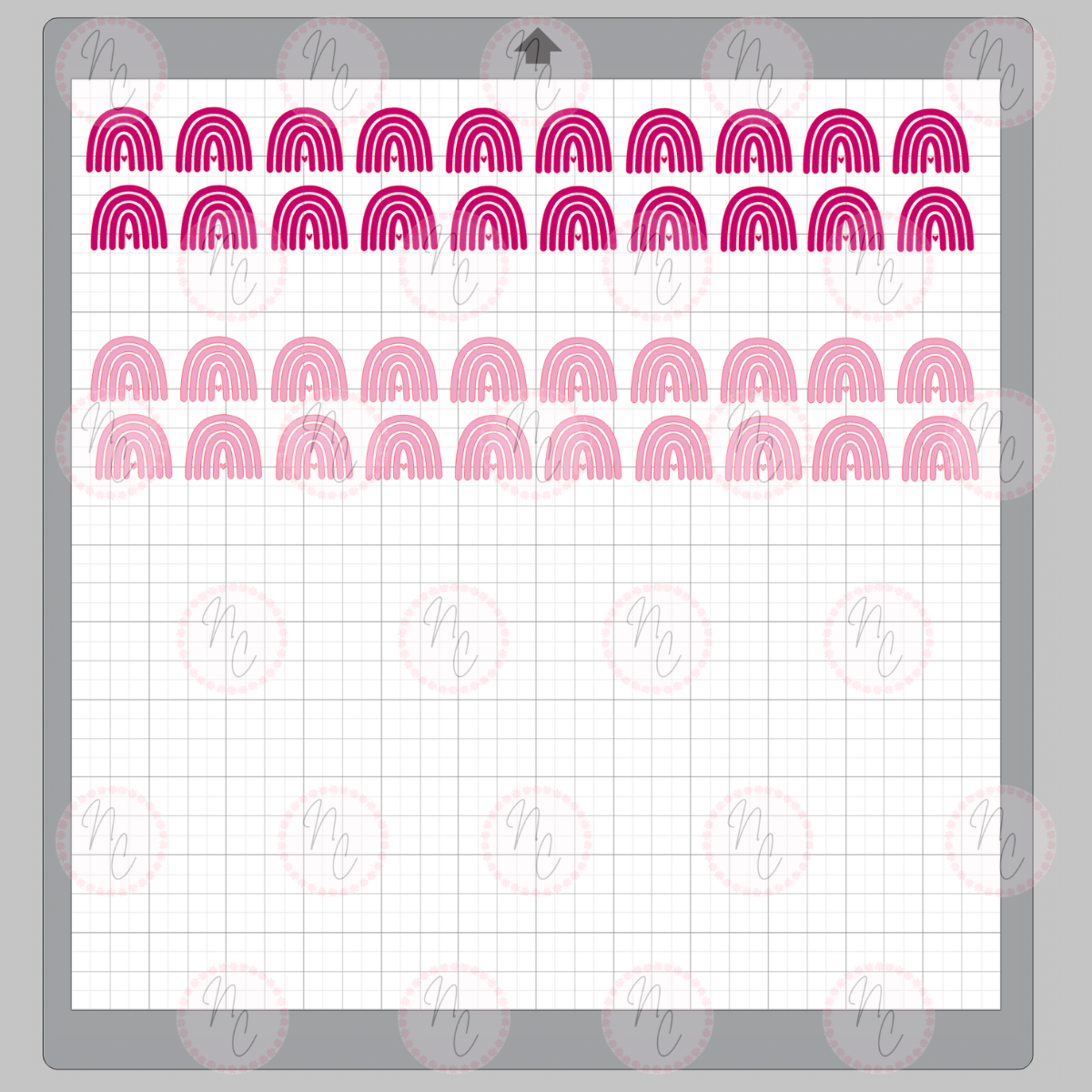 Milk Carton Water Bottle Rainbows SVG & PNG