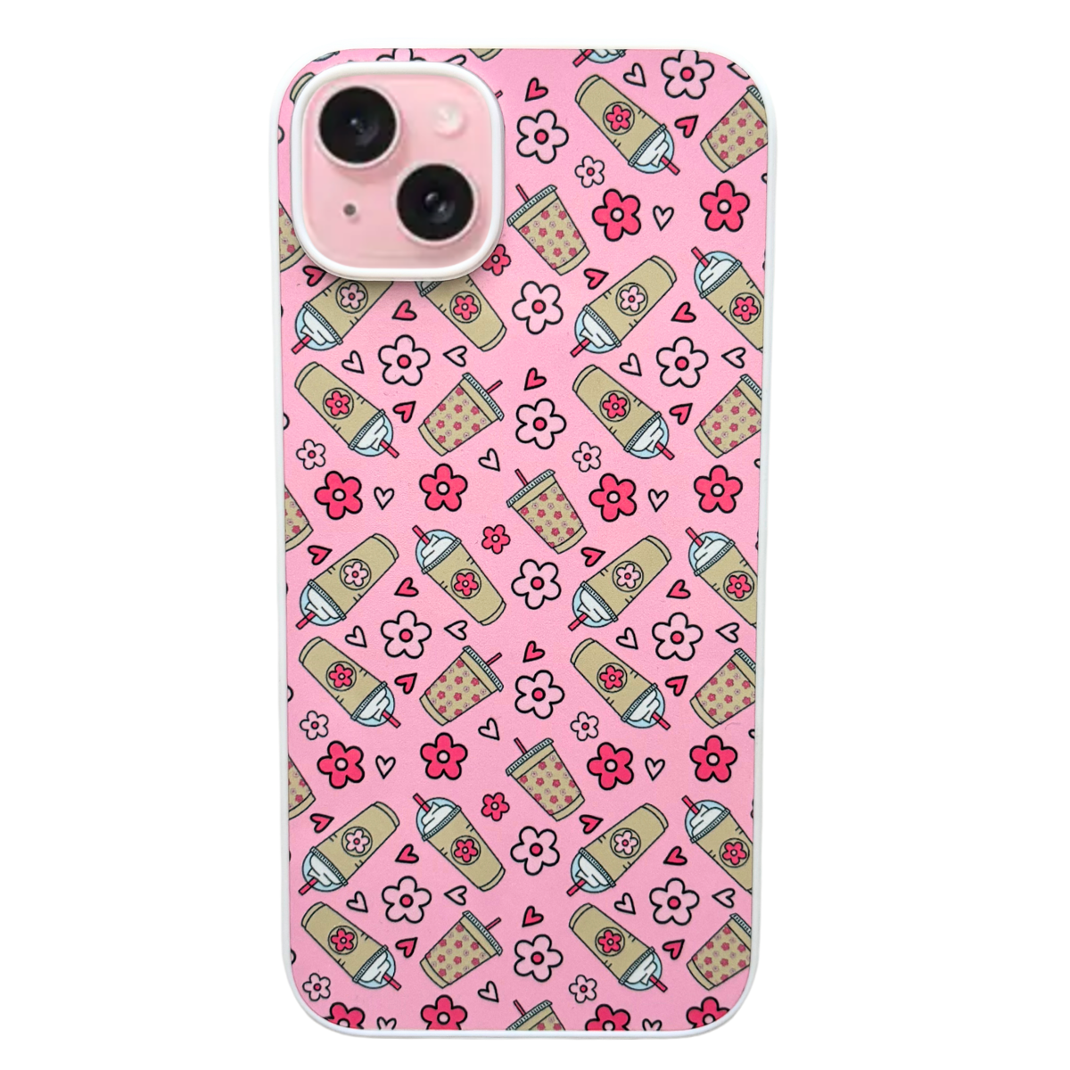 Iced Coffee Girly Phone Case