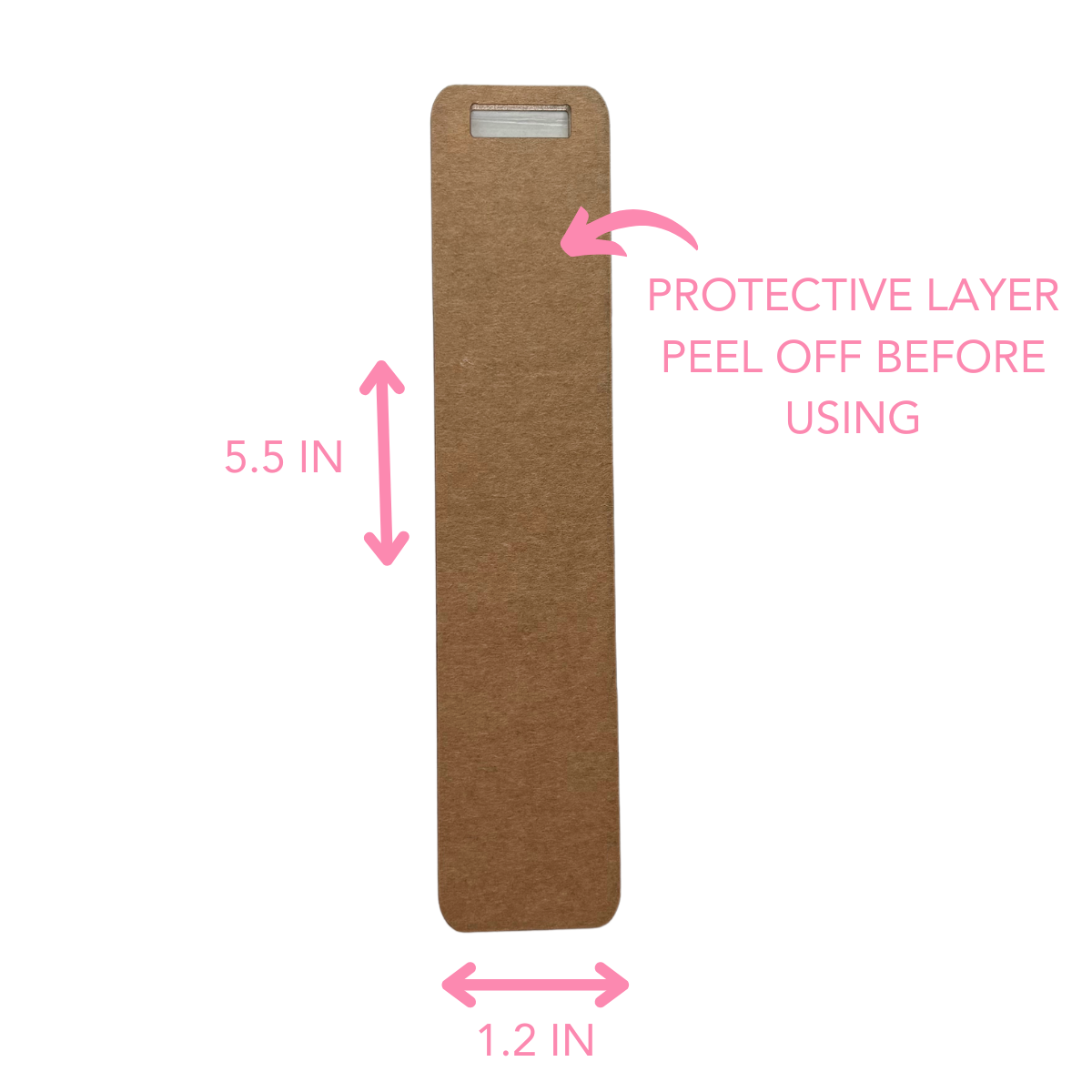 Bookmark Acrylic Blank