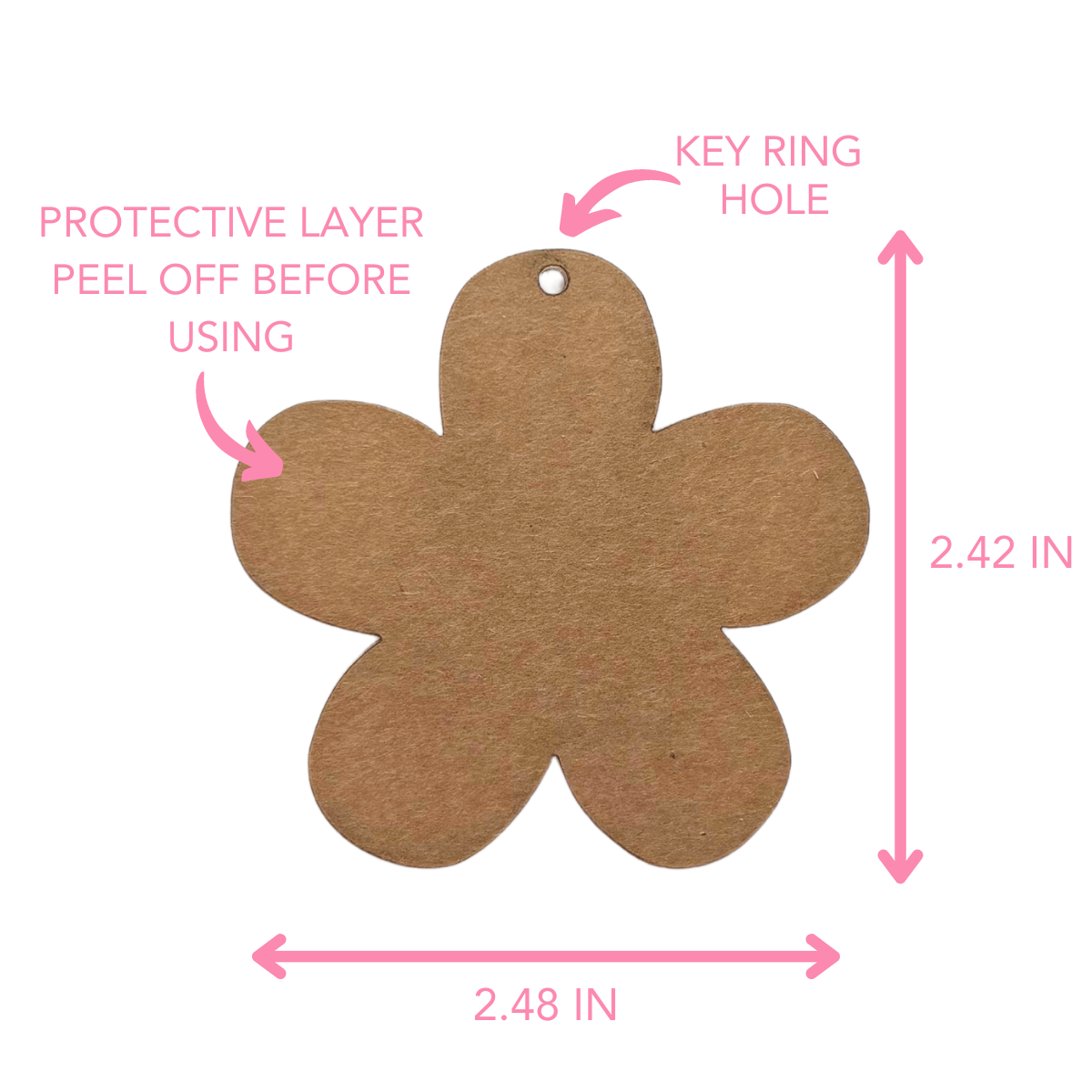 Flower Acrylic Blank