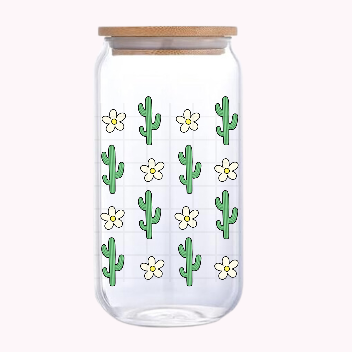 Cactus Flower 16 oz. Cup Wrap