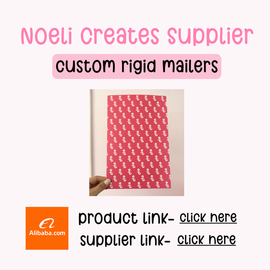 Noeli Creates Supplier- Custom Rigid Mailers