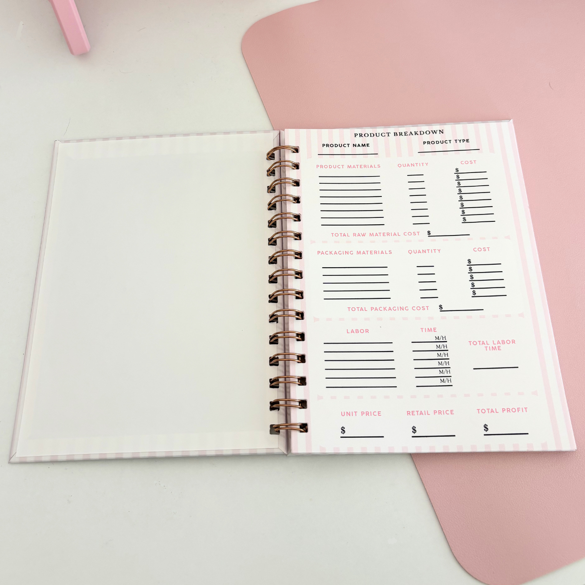 Cost & Create Pricing Notebook