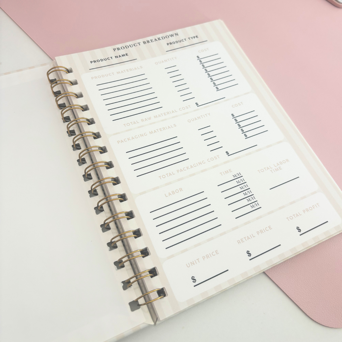Cost & Create Pricing Notebook