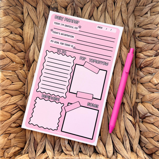 Daily Planner Notepad