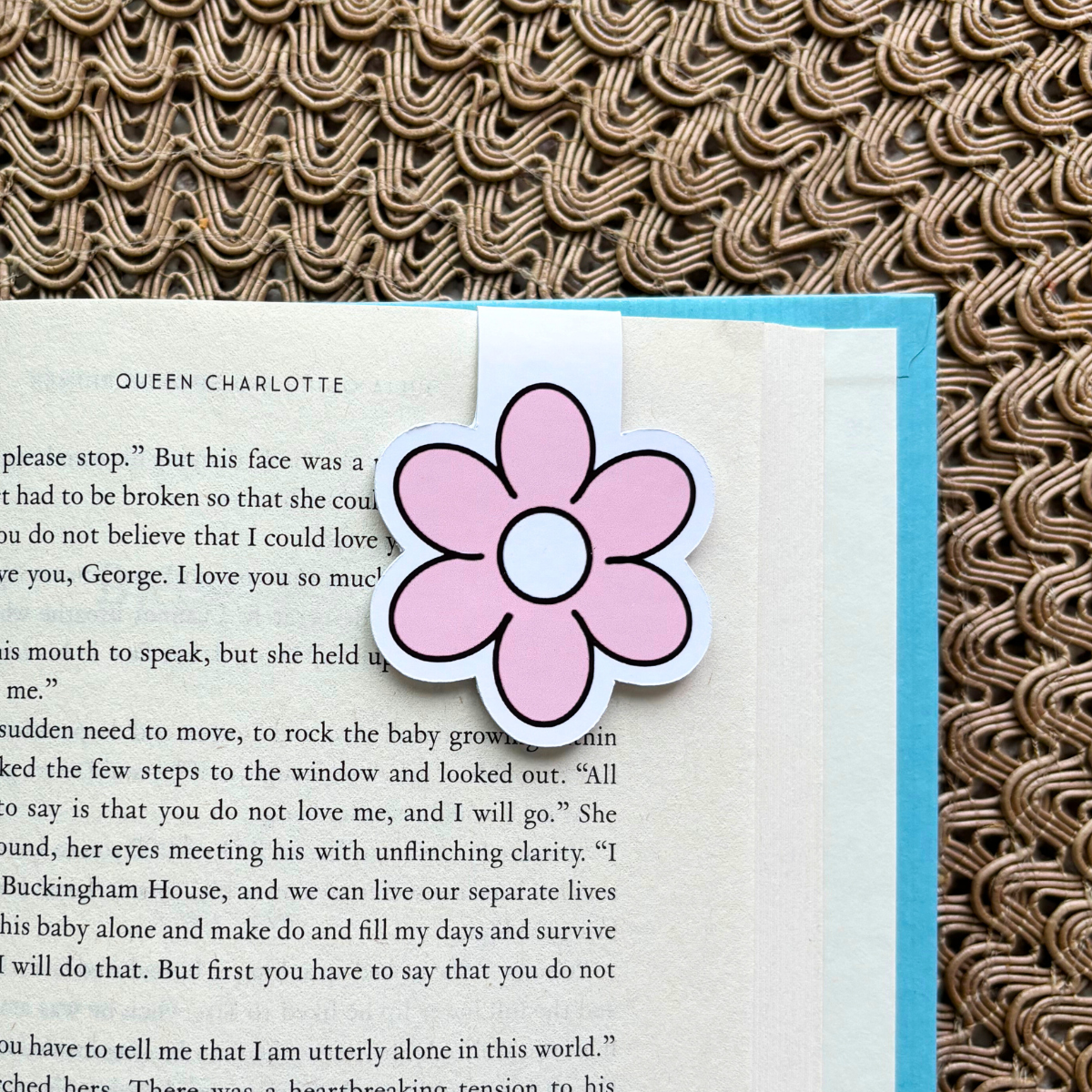 Flower Magnetic Bookmark