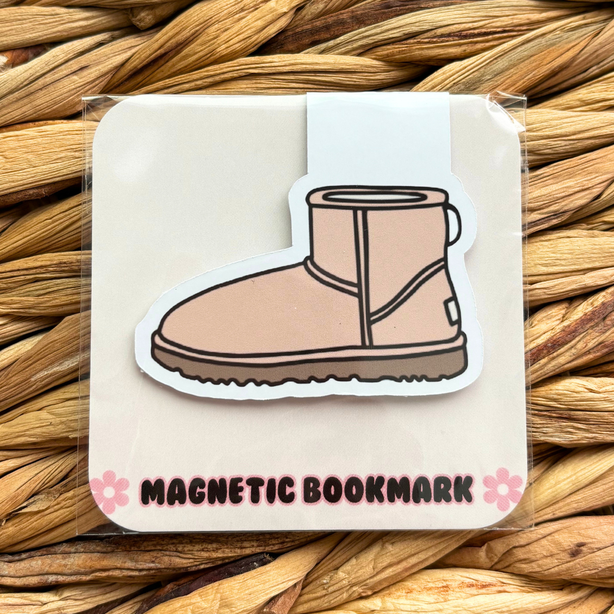 Cozy Boots Magnetic Bookmark