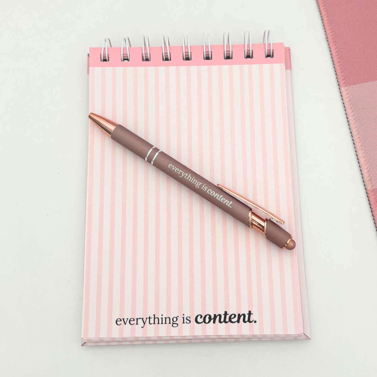 Everything Is Content Notebook