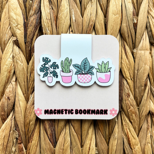 Plants Magnetic Bookmark