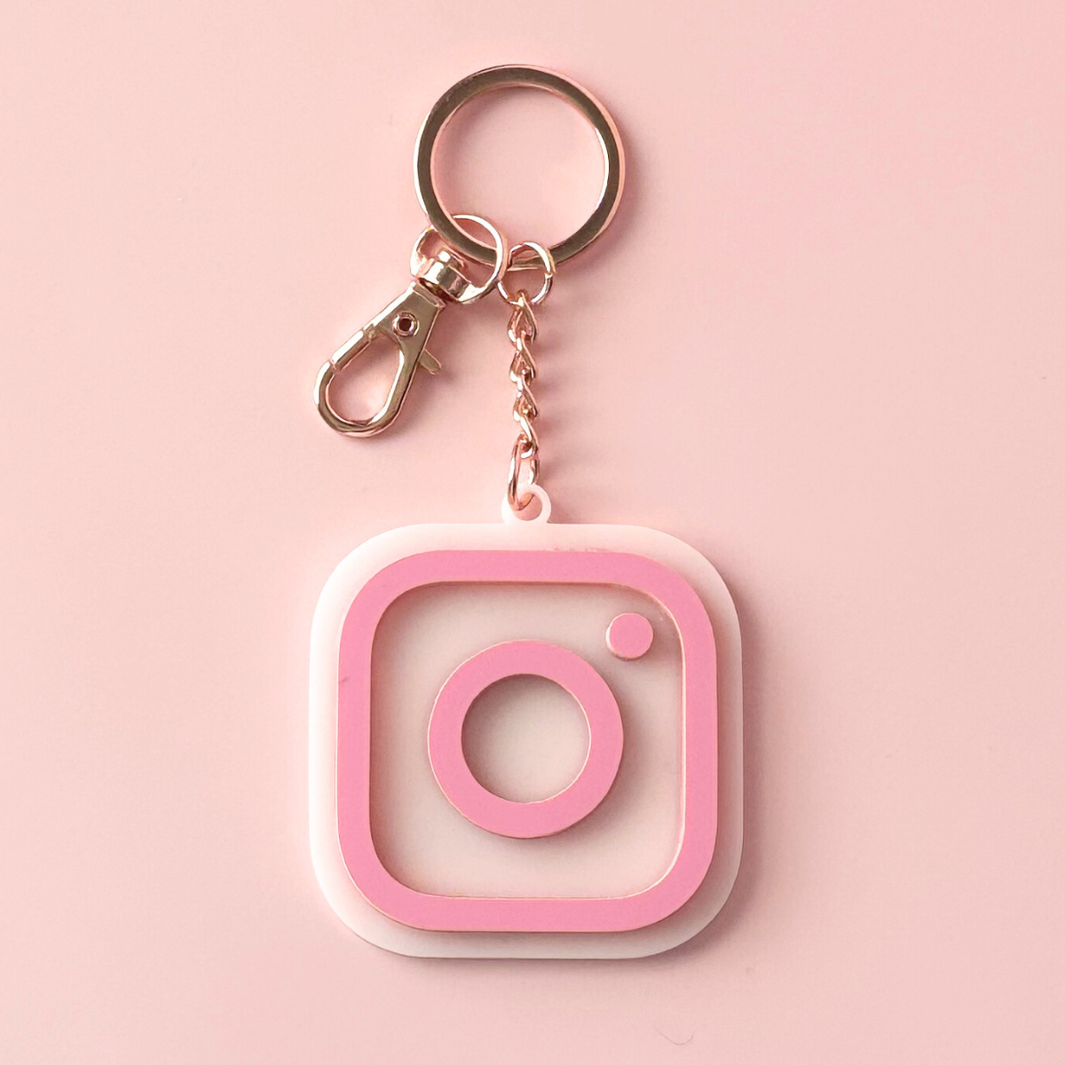 Instagram QR Code Keychain 2"