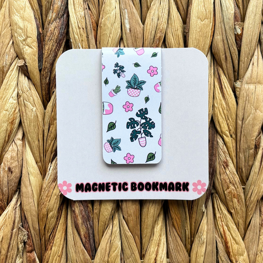 Plant Girly Magnetic Bookmark