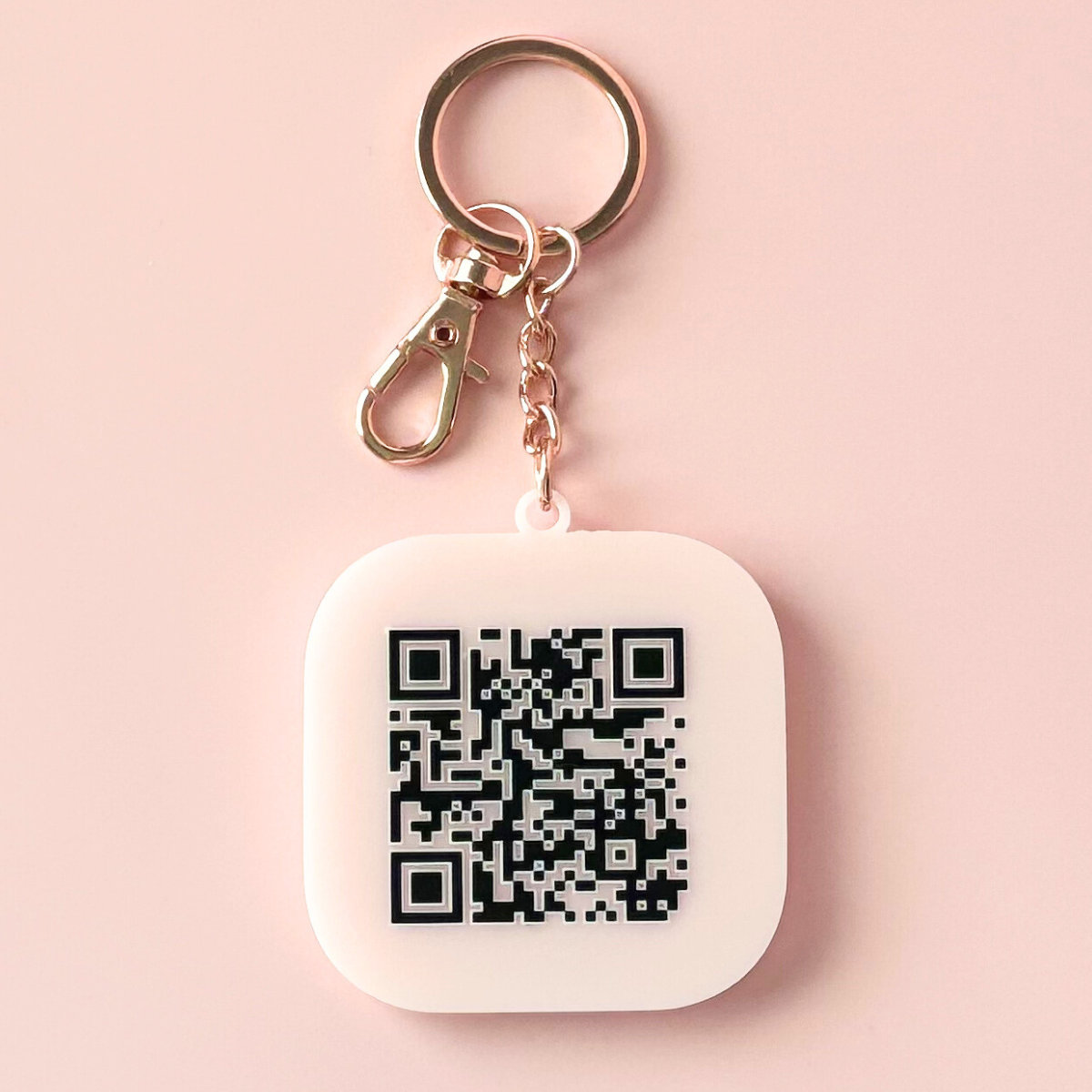 Zelle QR Code Keychain 2"